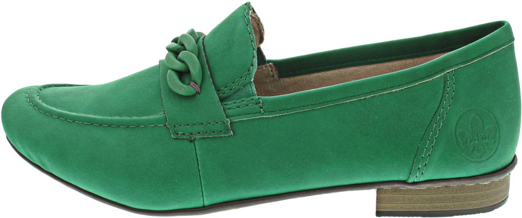 Rieker Damen Slipper Loafer Kettendetail Stretch 51999, Produktbild 