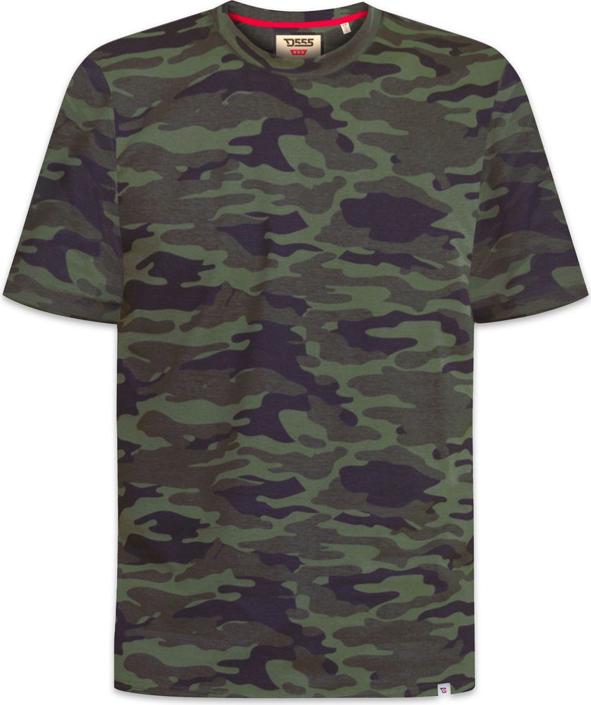 Duke - "D555 Gaston" T-Shirt für Herren DC195 (2XL) (Dschungel)