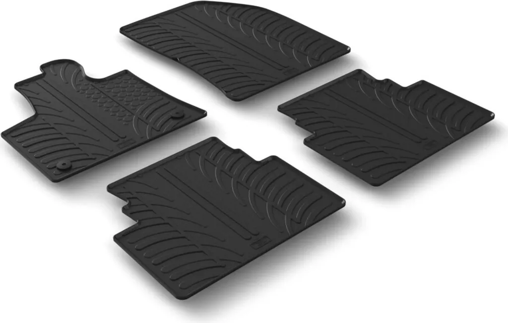 Tapis auto tout temps en caoutchouc Lampa pour Citroen C5 Aircross