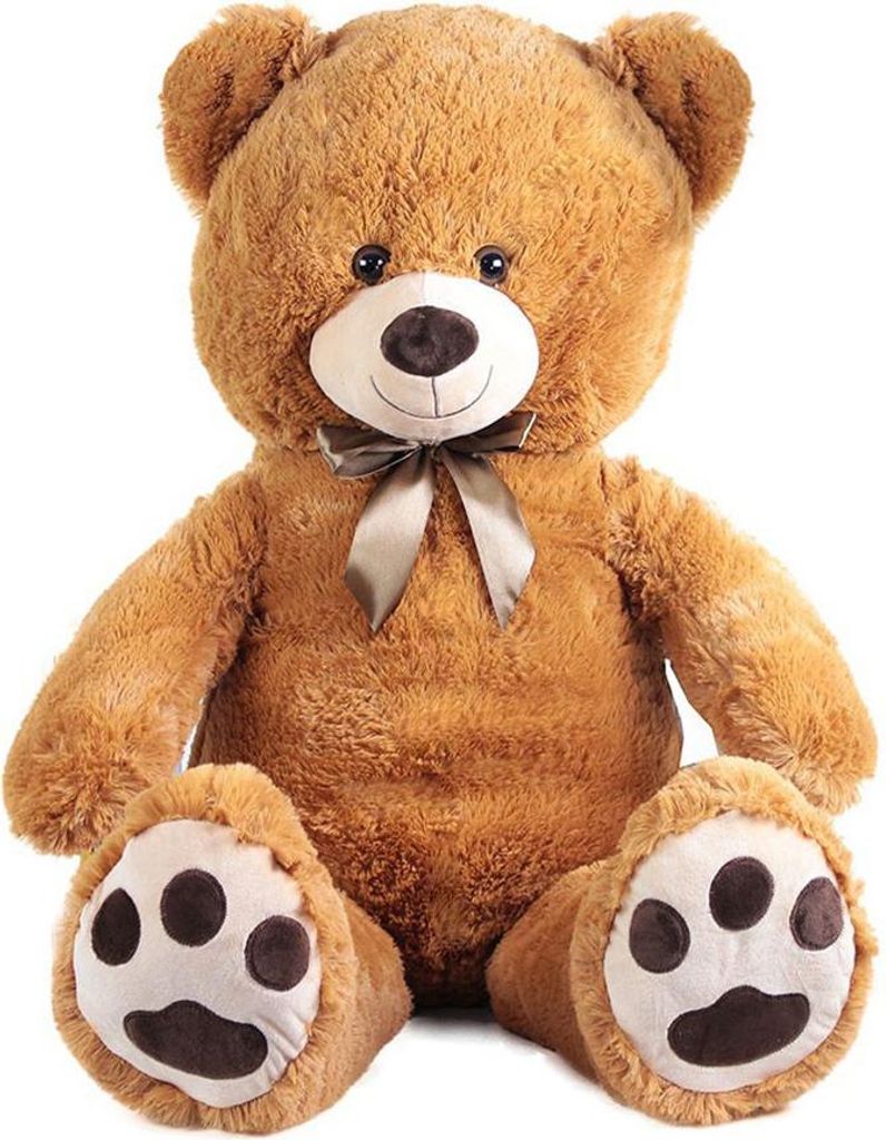 Großer Teddybär Kuba mit Etikett 100 cm