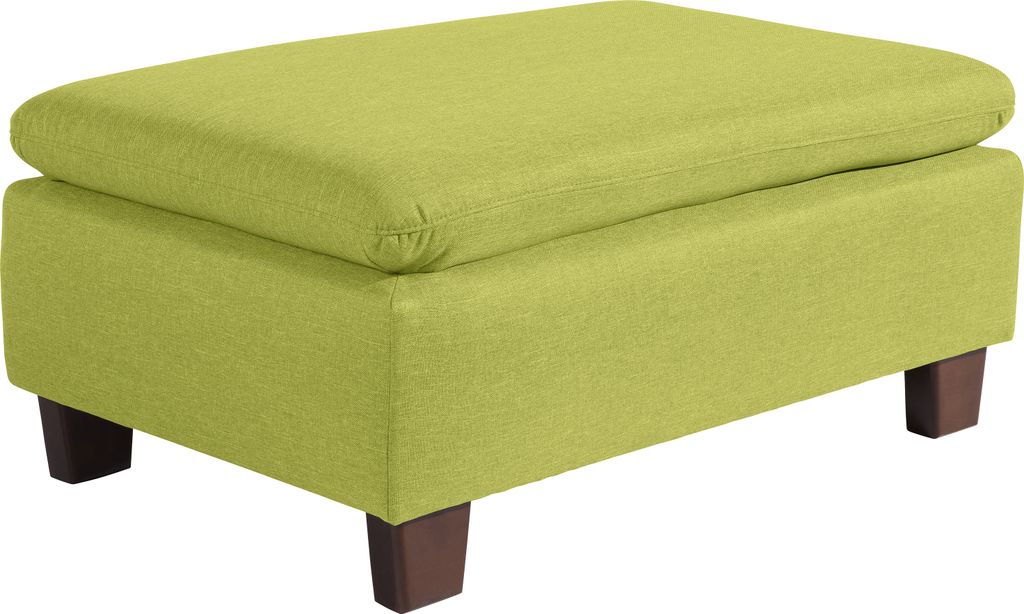Max Winzer Hocker Aaron - Flachgewebe apfel - Maße: 90 x 60 x 43 cm
