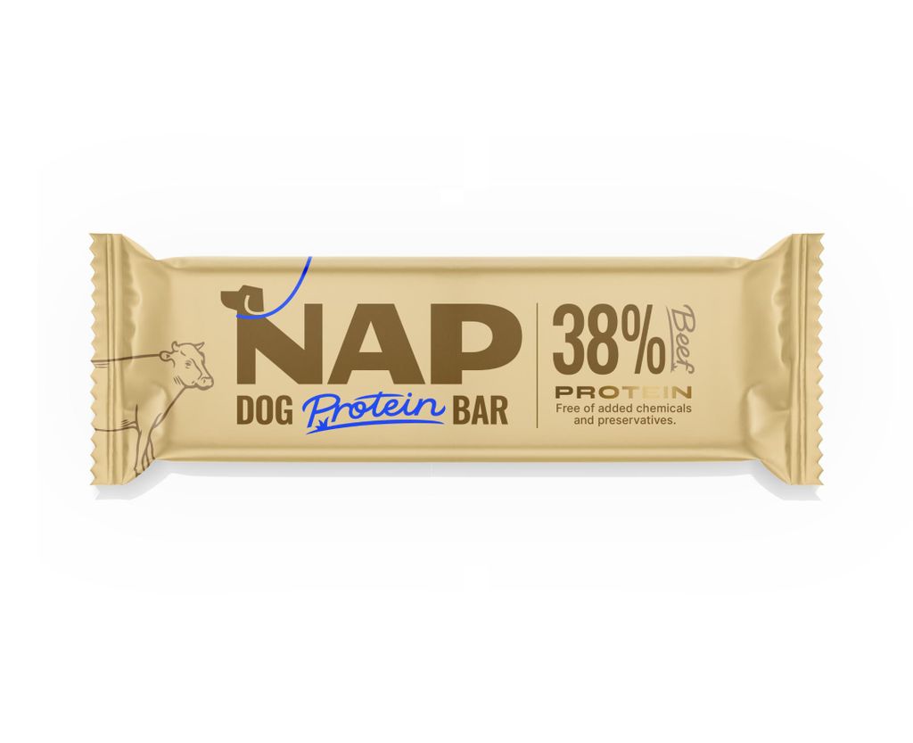 NAP Proteïne-reep voor honden, 50g - rundvlees smaak Productafbeelding 