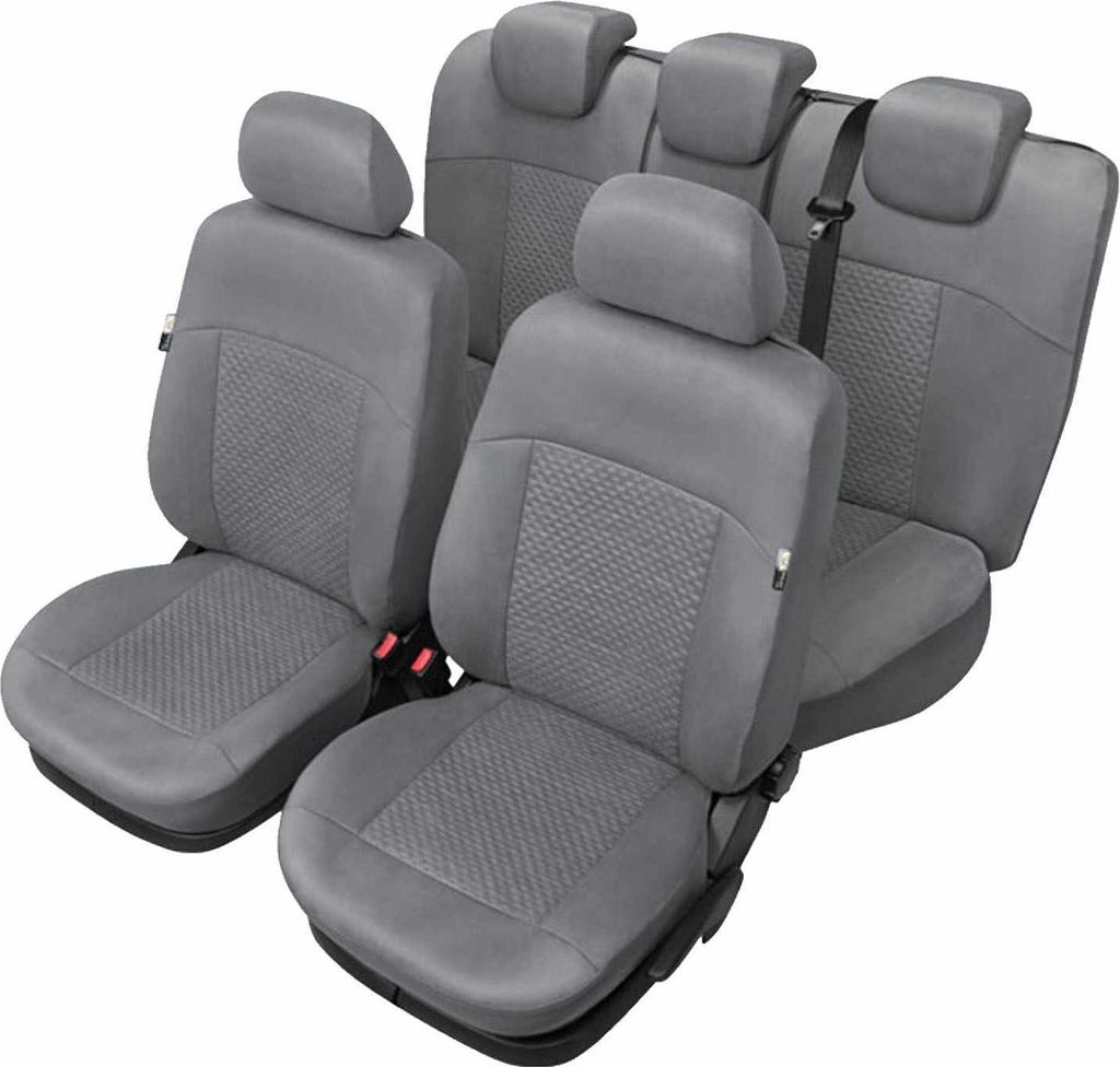 Autositzbezüge Schonbezüge Sitzbezug Set Grau für Hyundai Tuscon 1 I (04-10)