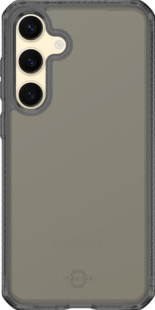 ITSKINS Level 2 SpectrumClear R Samsung Galaxy S25 Plus Hülle Flexibles TPU Backcover Stoßfest - Smoke