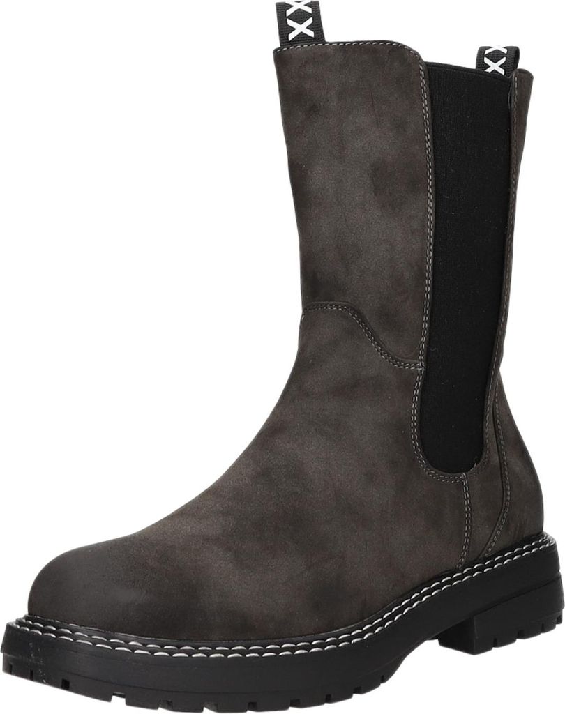 BOXX Damen-Stiefelette Dunkel-Grau, Farbe:grau, EU Größe:43