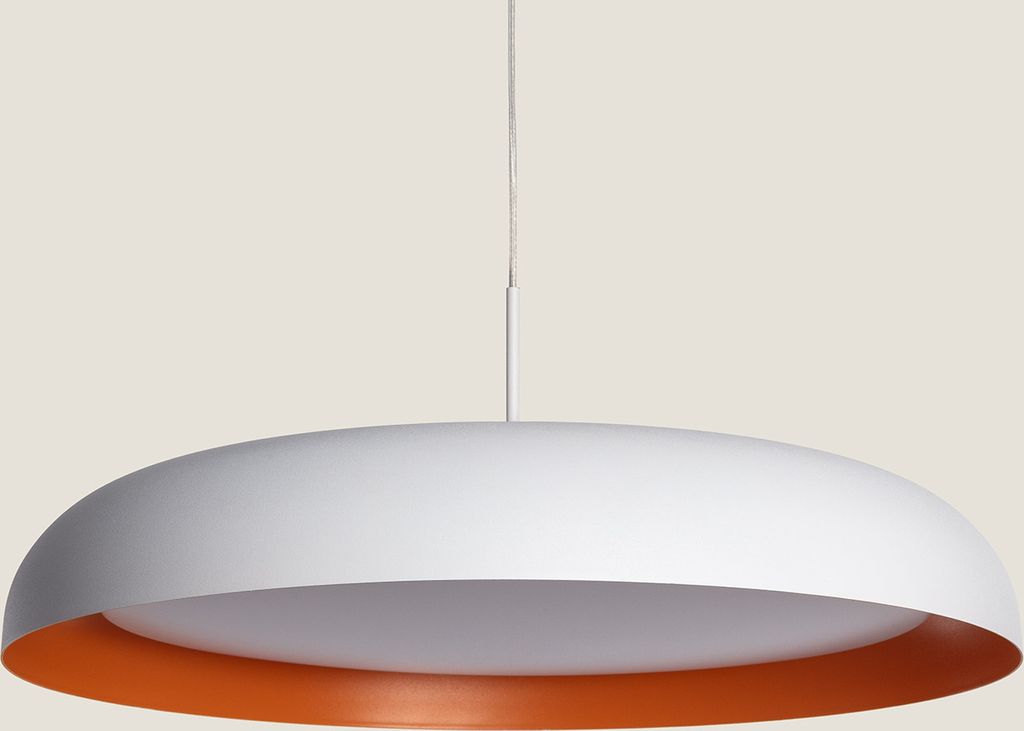 LED Pendelleuchte 28W Metall Deyang Weiß