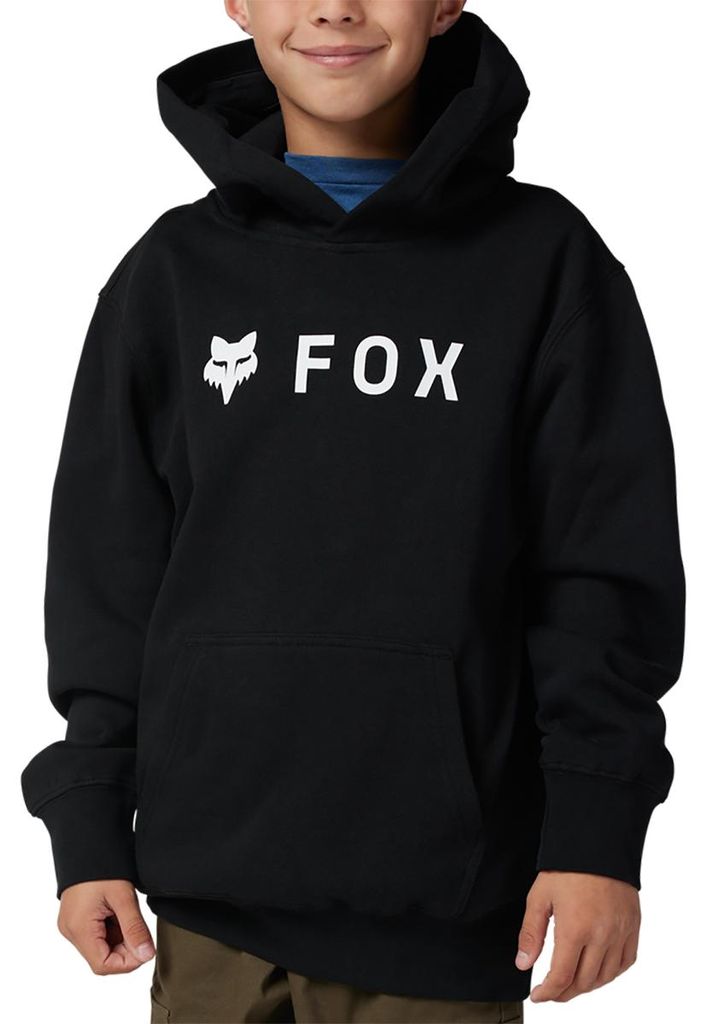 Mikina s kapucňou FOX Absolute pre mládež, čierna, YXL Obrázok produktu 