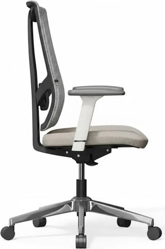 Fauteuil de bureau ergonomique gris BS6G-Lite - Siège pivotant réglable - 3