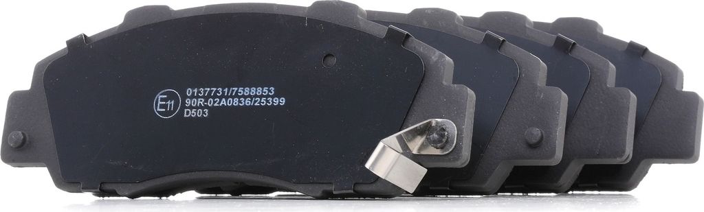 STARK SKBP-0010163 - OE 45022SX0J03 Bremsbeläge, Vorne für Accord IV, Accord V, Accord VI, Civic VI, CR-V I (RD), HR-V (GH), Integra (DC2, DC4), ...