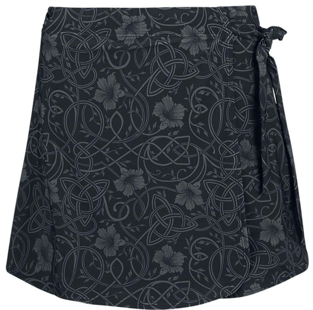 Black Premium by EMP Damen schwarzer Baderock mit Gummizug L