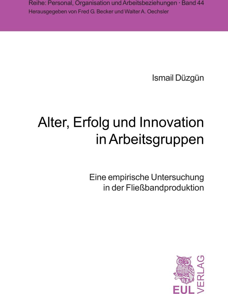 Alter, Erfolg und Innovation in Arbeitsgruppen