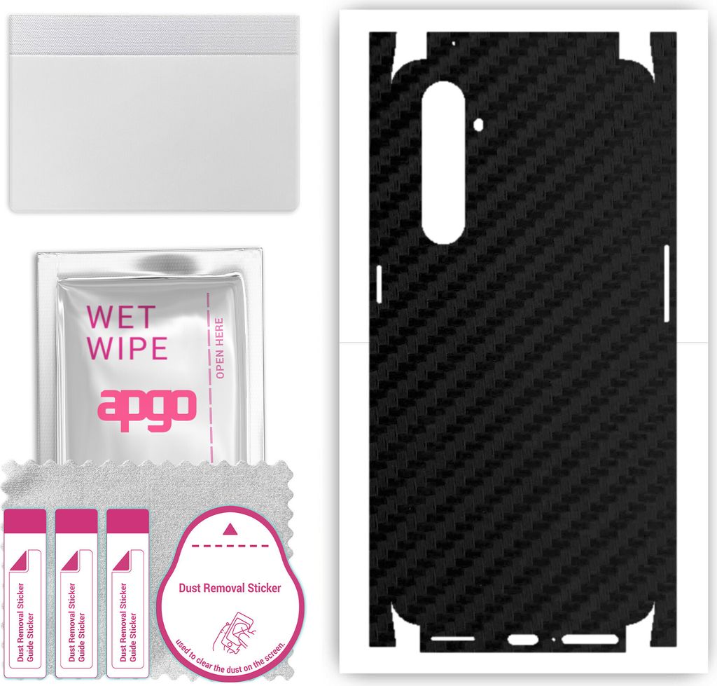apgo Rückseite + Seiten Schutzfolie, Skin, kompatibel mit Realme X50 Pro 5G, Hinten Displayschutzfolie aus Vinylfolie, kratzfest, einfache Montage...