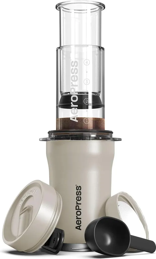 Recensione AeroPress Go Plus Cream 15PLCR01 | Il Top per il Brewing