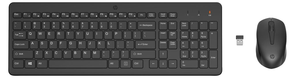 HP 330 Wireless Tastatur und Maus Set, kabellos, 2,4 GHz, Produktbild 