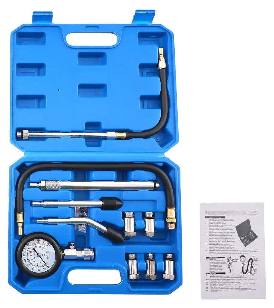 Identifier les Fuites avec ce Kit 11 Testeurs de Pression de Mesure
