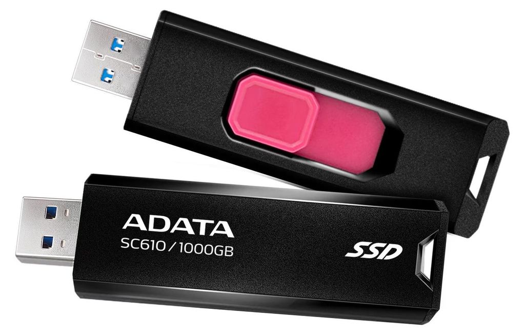 SC610 1000 GB, Externe SSD (schwarz, USB-A 3.2 Gen 2) Produktbild 