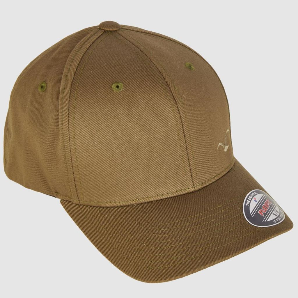 Cleptomanicx Flexfit Möwe Logo Cap Flex Dusty Olive S/M