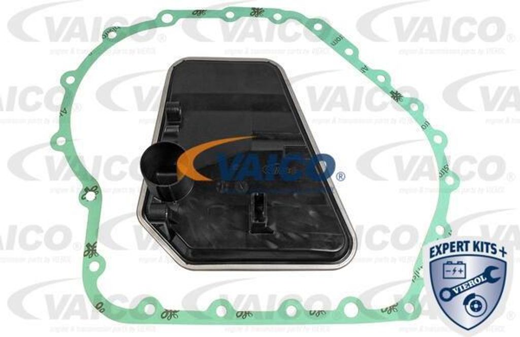 VAICO V10-2539 Hydraulikfilter-Satz, Automatikgetriebe OE 01J301463A kompatibel mit A4 8E, A4 8H, A6 4B, A6 4F, A8 4E, Exeo