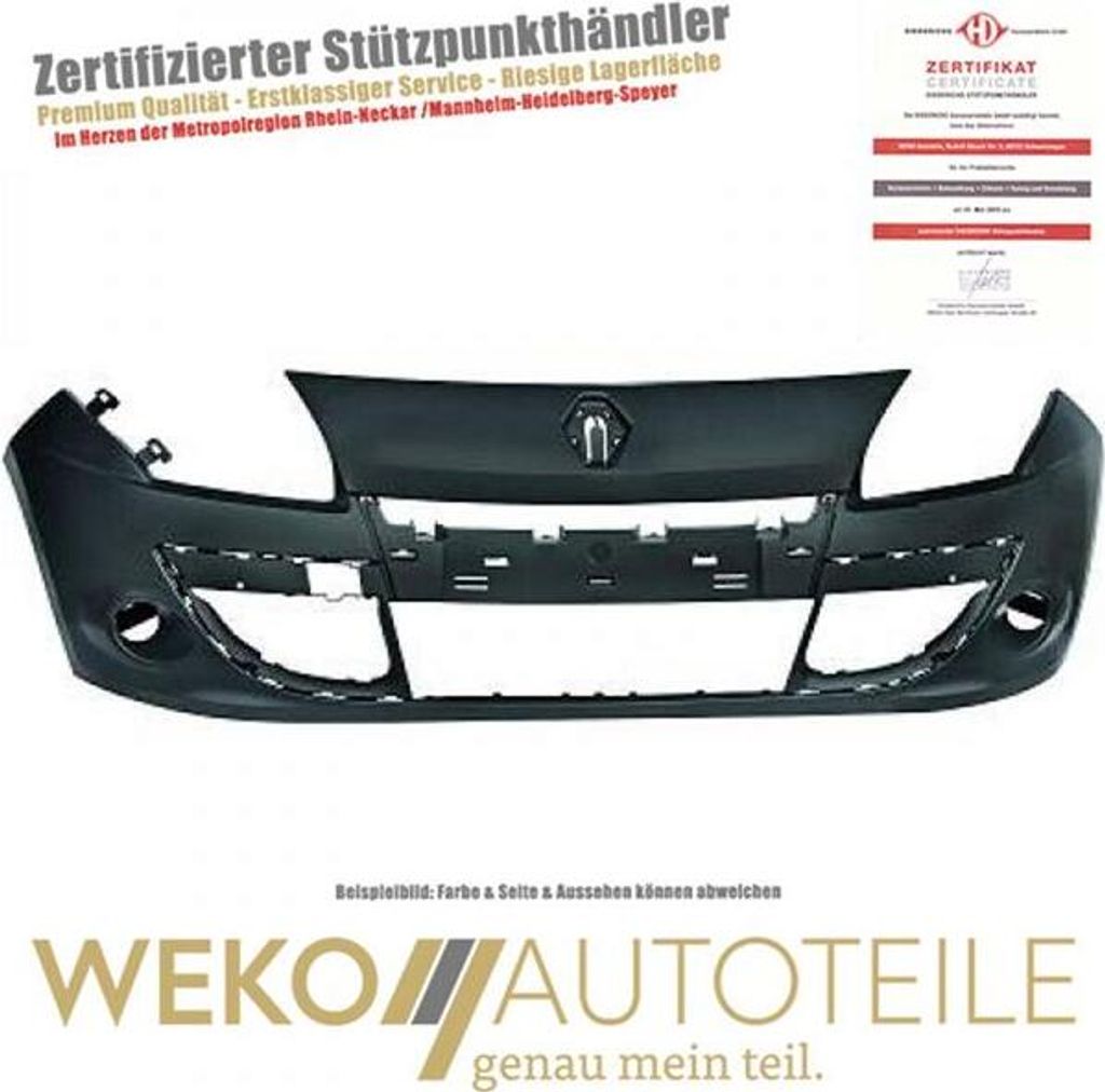 Stoßstange vorne DIEDERICHS 4465450 für RENAULT