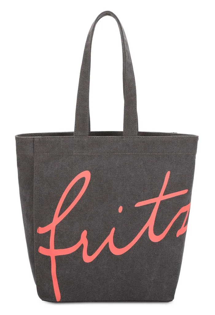 Borsa a Tracolla Fritzi aus Preußen Easy04 Canvas Anthra Shopper