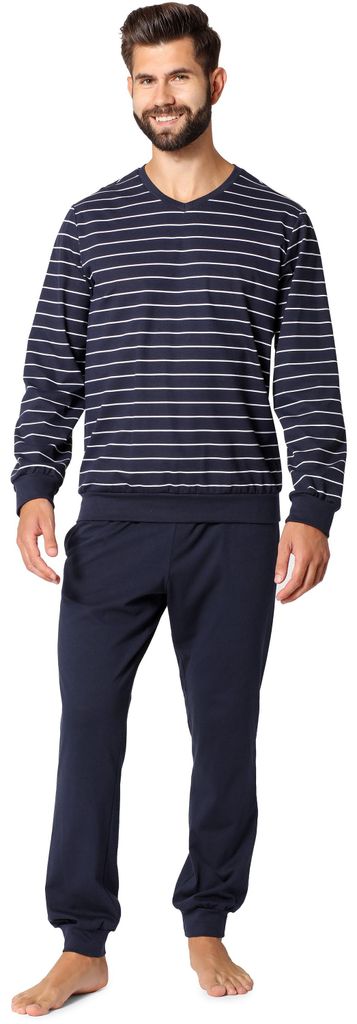 Pyjama deux pièces pour homme Ladeheid, manches longues, Image du produit 