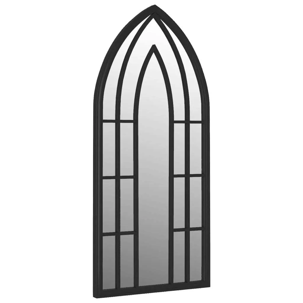 Specchio Multiuso Ferro Nero 70x30 - Per Ogni Stanza della Casa - 3