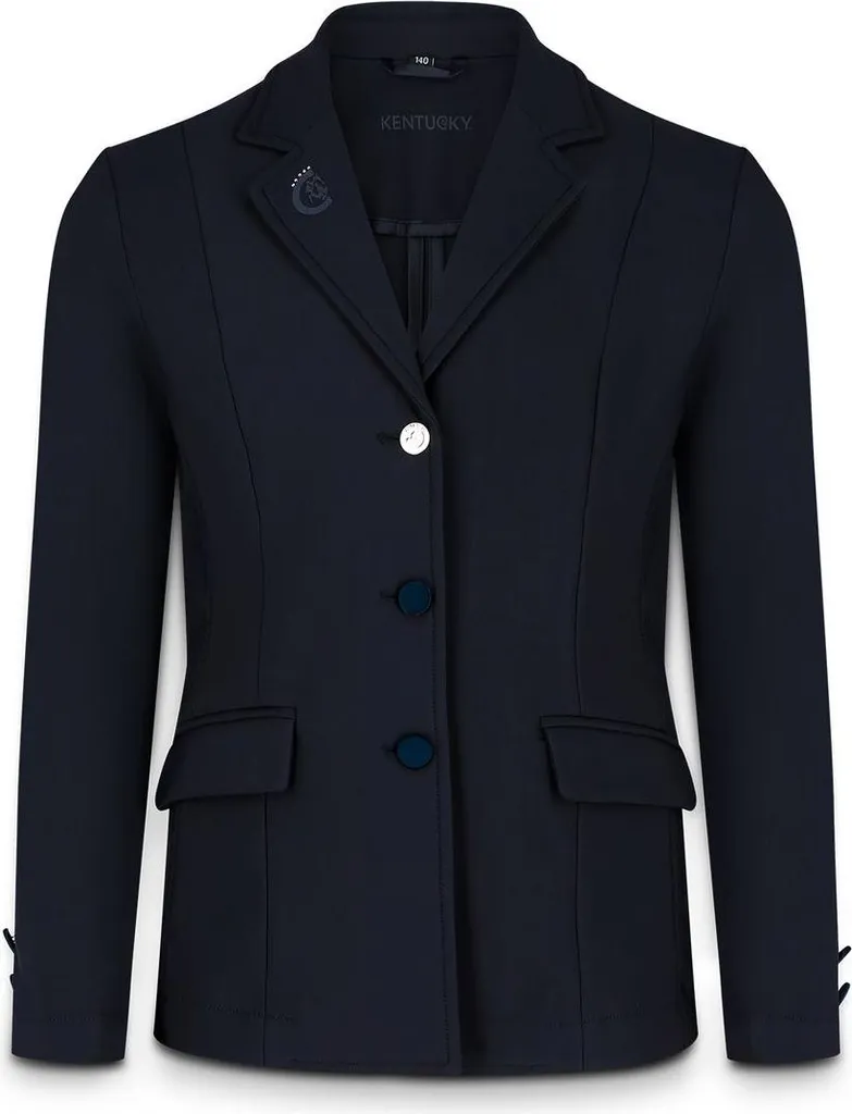 Veste de concours équitation fille Kentucky Sammy en tissu extensible