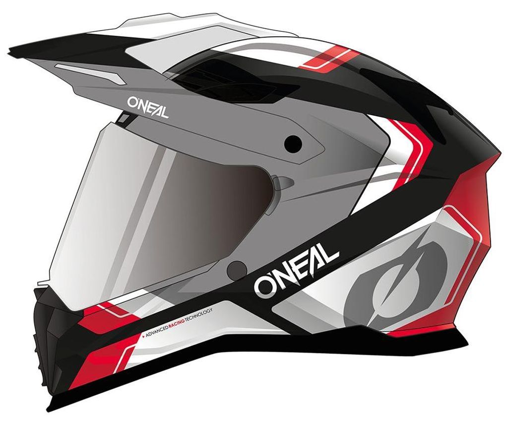 O'NEAL Bike Helm D-Srs Nomad Black/White/Red S (55/56 cm)