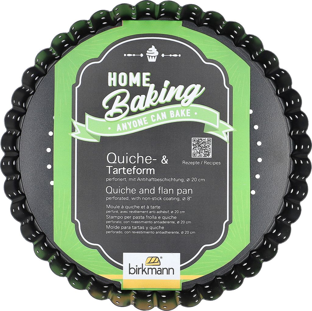 BIRKMANN Quiche- & Tarteform rund, Ø 20 x H 3 cm, mit Produktbild 