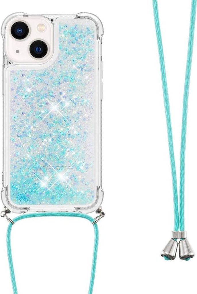iPhone 14 Hülle - Coverup Liquid Glitzer Back Cover mit Produktbild 