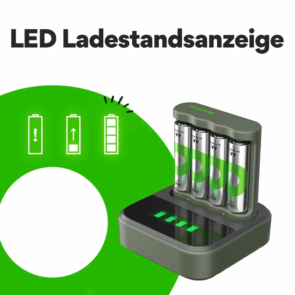Chargeur USB GP B441U Intelligent 4 Ports avec Détection de Fin de Charge