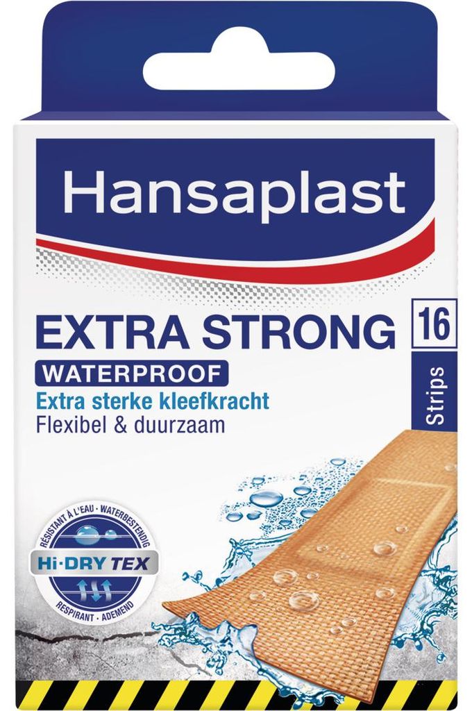 Hansaplast Extra Strong Wodoodporne plastry, 16 sztuk Obrázek produktu 