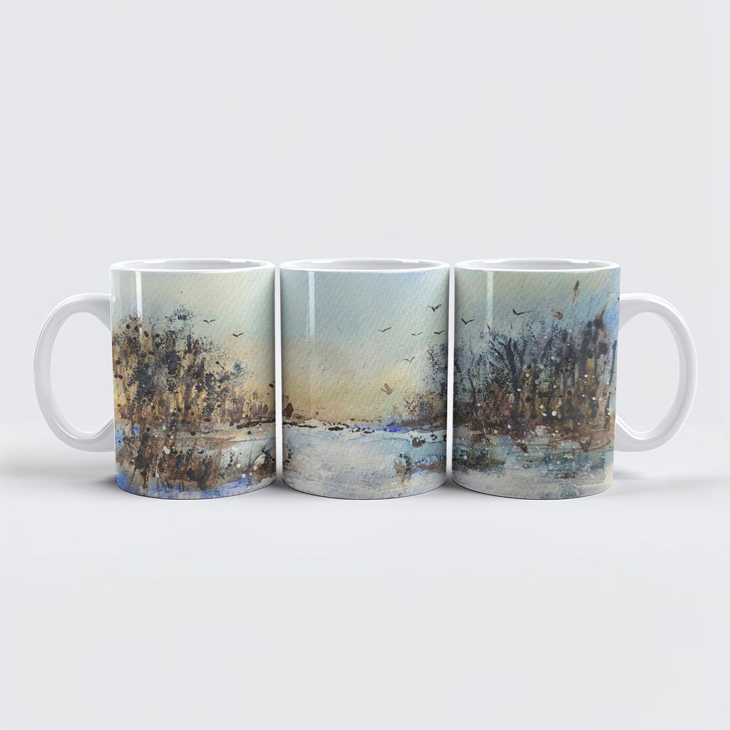 raxxa Premium-Tasse "Winterlandschaft"