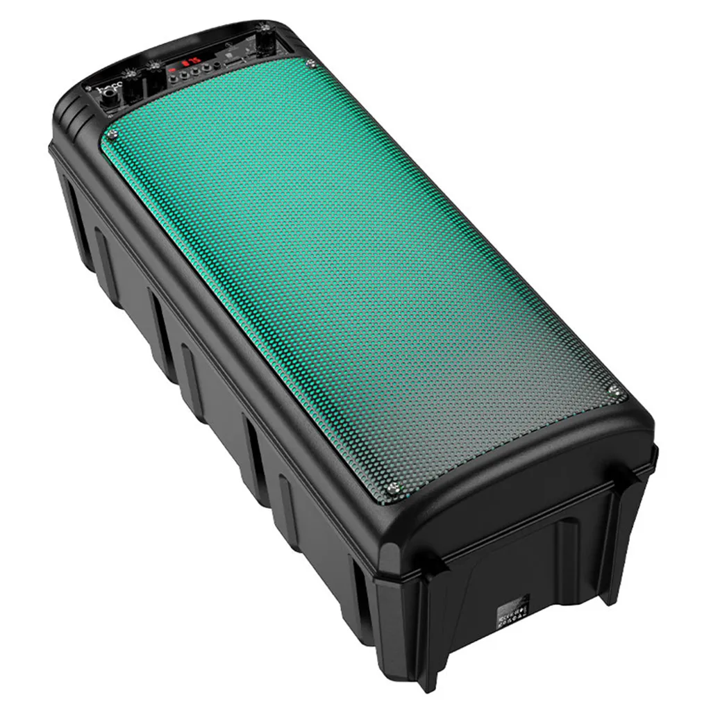 Enceinte Portable Bluetooth HOCO BS52 et son Microphone Filaire Noir