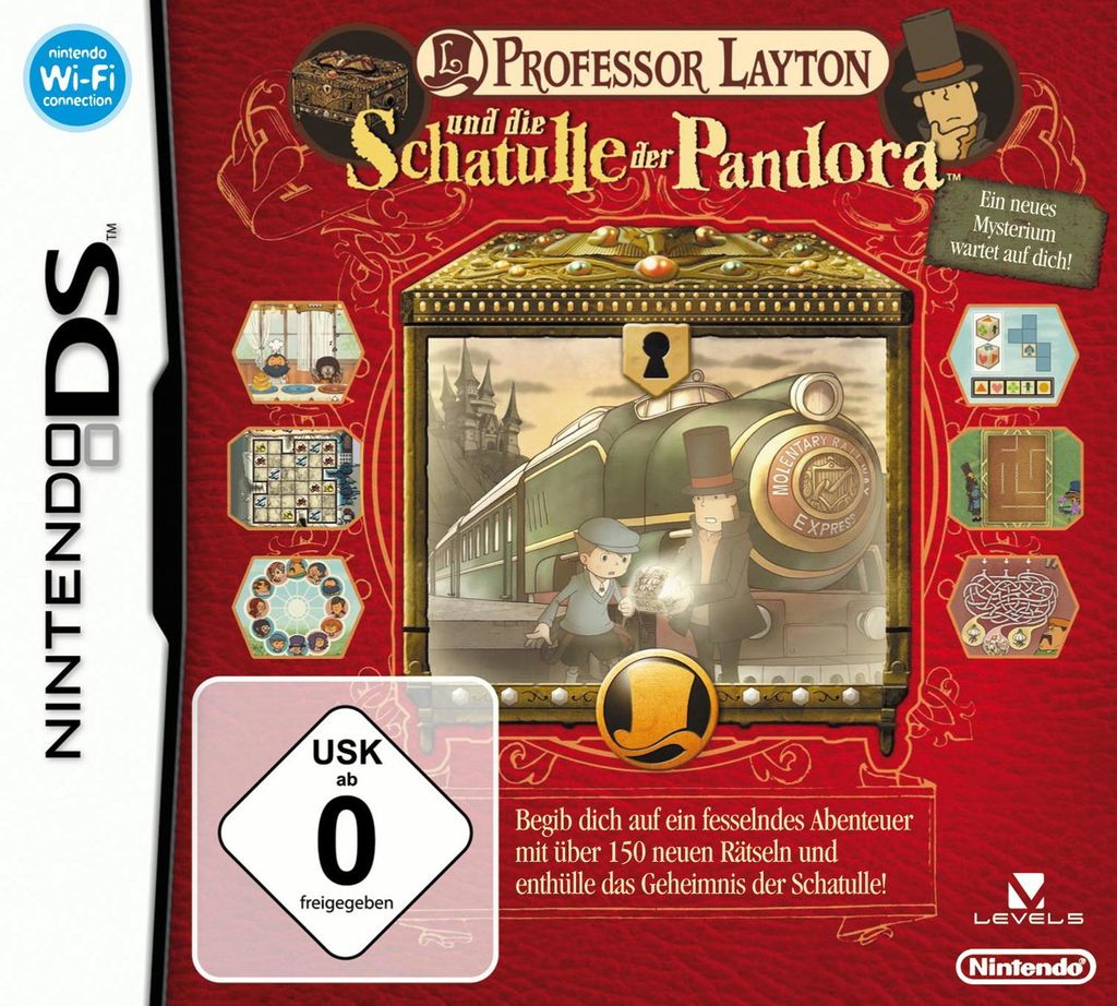 Professor Layton und die Schatulle der Pandora Produktbild 