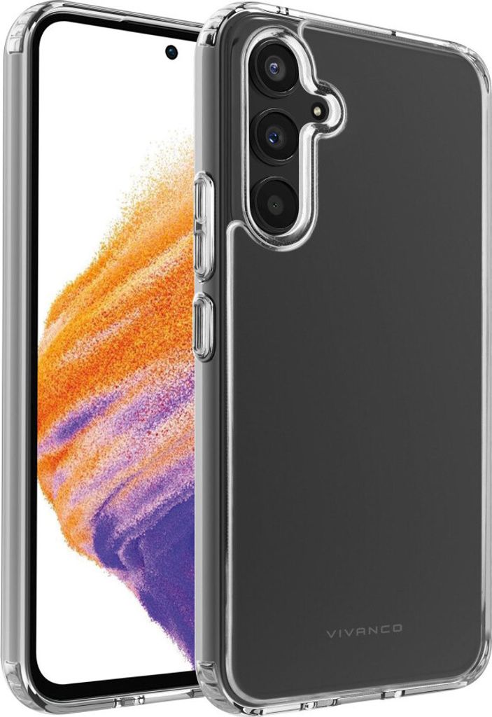Safe and Steady, Anti Shock Cover für Samsung Galaxy A54 5G Transparent (63550) Handyhülle