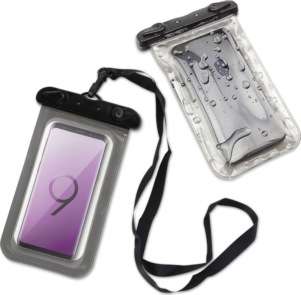 Schutzhülle Wasserdicht für Samsung Galaxy Handy Hülle Tasche Wasser Schutz CaseFarbe:Schwarz;Smartphone:Samsung Galaxy S8