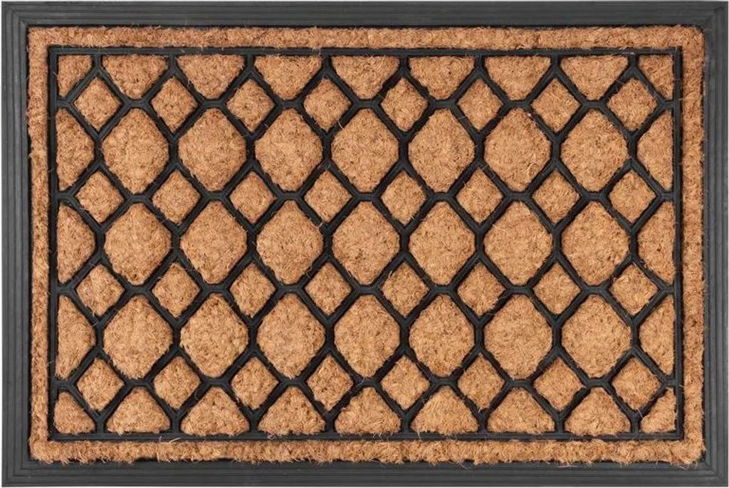 Zerbino MagicHome RBC 178, per ingresso, FishScales, 40x60 cm, gomma/cocco