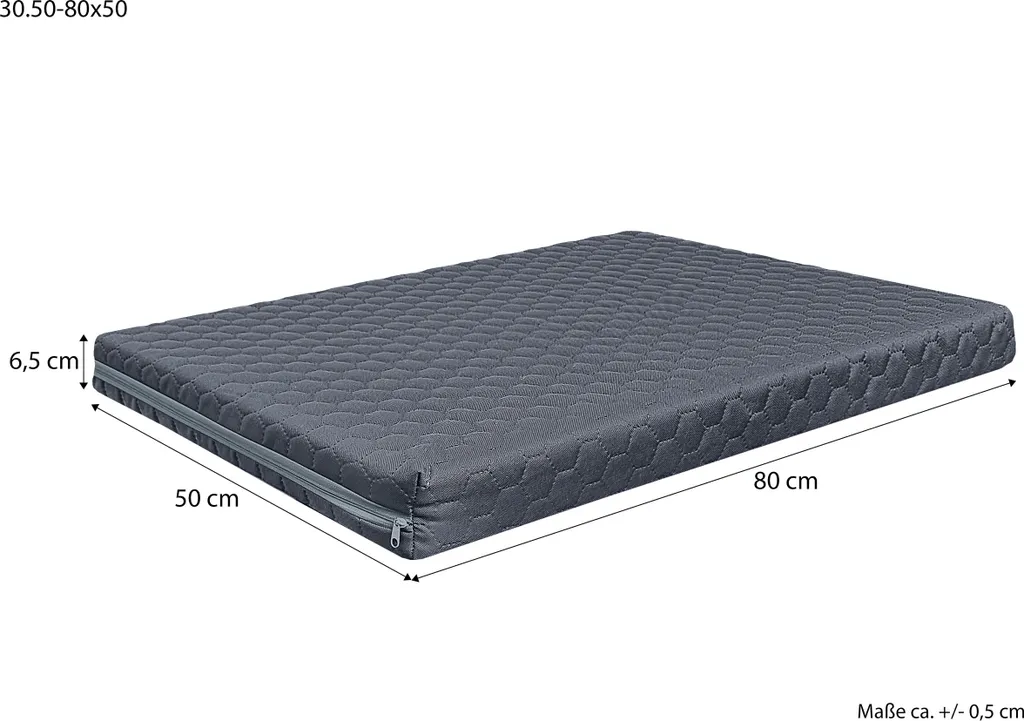 Materasso Luxury Grafite V-30.50 | Eccellenza per Animali Domestici