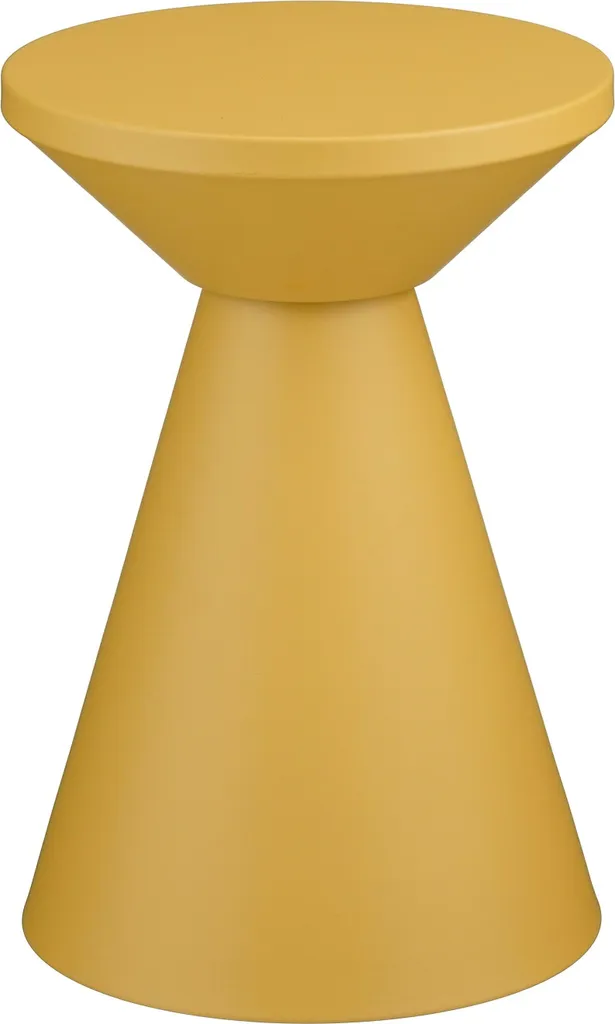 Bout de canapé ocre jaune Jim Mica Decorations pour petit espace
