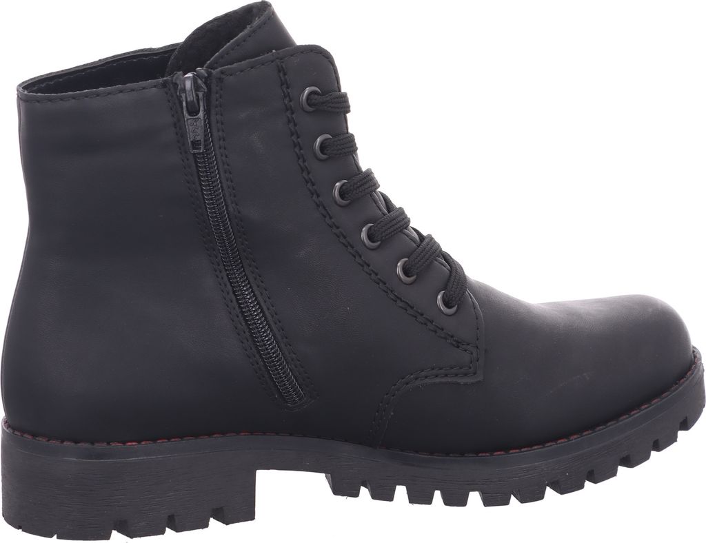Rieker Schnürstiefel - Tiefschwarz Kunstleder Größe: 39 Produktbild 23