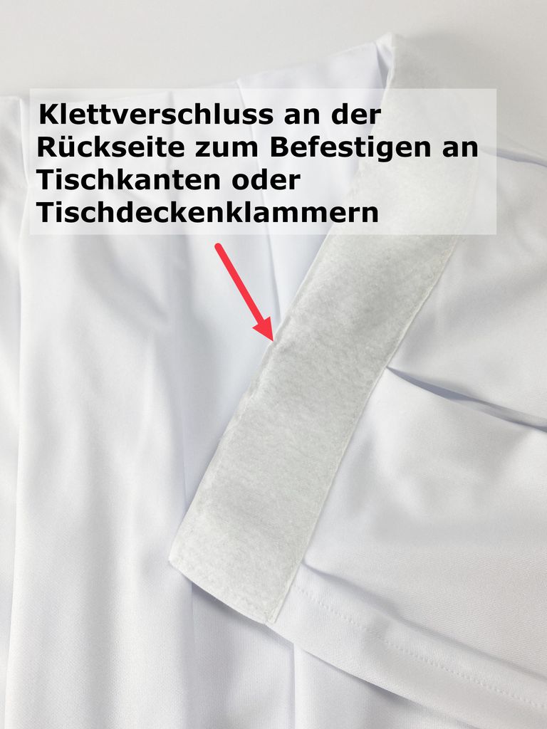 Weihnachtstischdecke Mit Fransen – Metallic-Lametta, Rot/weiß/grün, 76x274 Cm, 4 Stück