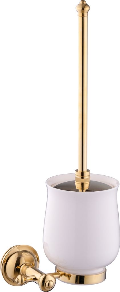 PaulGurkes WC-Bürste Gold Nostalgie Retro Antik Bad-Accessoires