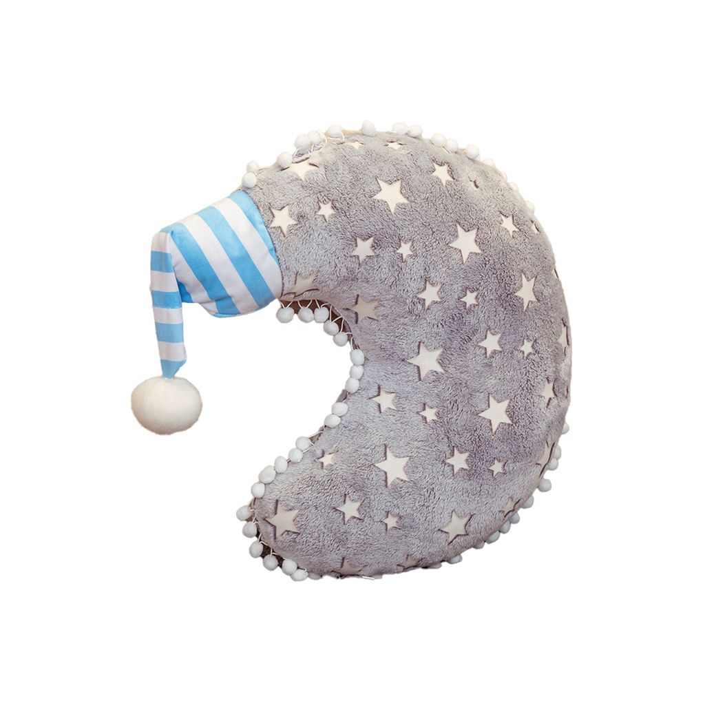 Schöne Sternform Doll Kissen kreative leuchtende PP -Baumwollkissen für Kinder-A ,Größen:S