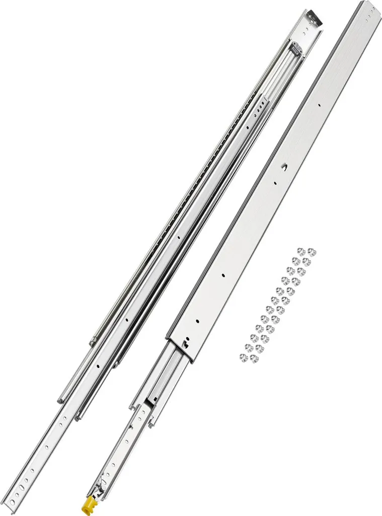 Guide Telescopiche Industriali VEVOR 60 Pollici 227kg Estrazione Totale
