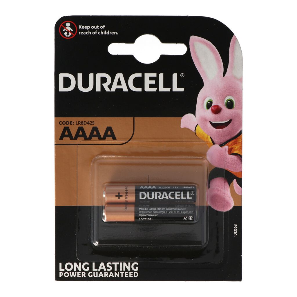 2 baterie DURACELL Mini AAAA Mini AAAA 1,5 V Zdjęcie produktu 2