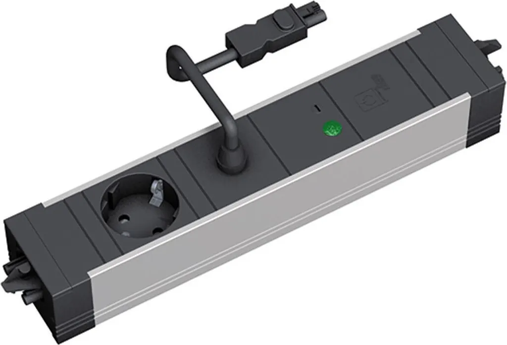 BACHMANN STEP ALU Automatic Save GST18 avec prise CEE 7/3 et arrêt auto