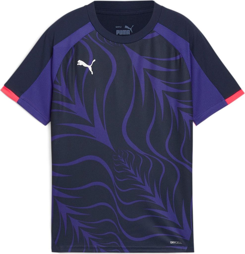 Puma individualLIGA Grafik Fußballtrikot Kinder navy Gr 176