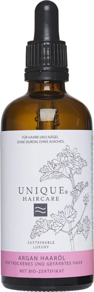 Olio Argan Unique Beauty: Finish Perfetto e Protezione Calore Bio