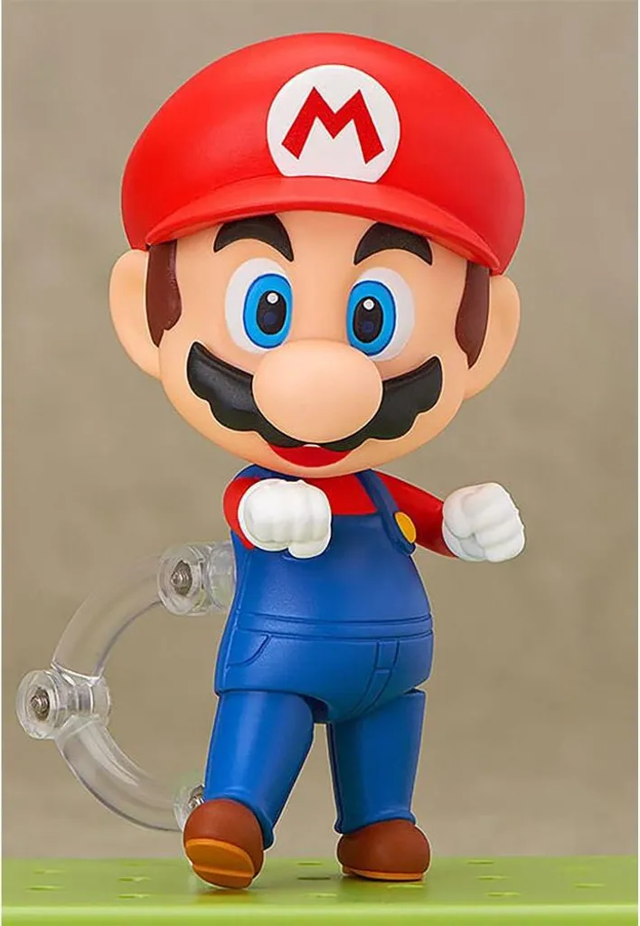 Figurine Mario Nendoroid Authentique : Qualité 4th-run Sans Défauts